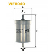 Фільтр палив. BMW. PEUGEOT, RENAULT WF8040/PP836 (вир-во WIX-FILTERS)