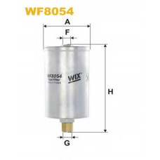 Фільтр палив. AUDI, VW WF8054/PP849 (вир-во WIX-FILTERS)