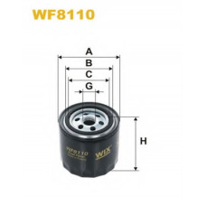 Фільтр палив. MAZDA 121 WF8110/PP922 (вир-во WIX-FILTERS)