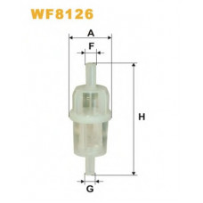 Фільтр палив. MERCEDES WF8126/PS821 (вир-во WIX-FILTERS)