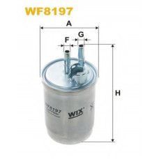 Фільтр палив. FORD FOCUS PP838/2/WF8197 (вир-во WIX-FILTERS)