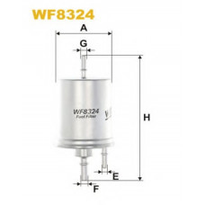 Фільтр палив. AUDI WF8324/ PP836/5 (вир-во WIX-FILTERS)