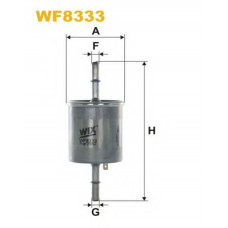 Фільтр палив. AVEO WF8333/PP905/3 (вир-во WIX-FILTERS)