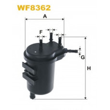 Фільтр палив. NISSAN WF8362/PS980/2 (вир-во WIX-FILTERS)