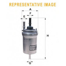 Фільтр палив. WF8386/PP836/2 (вир-во WIX-FILTERS)