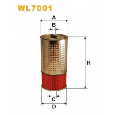 Фільтр масляний двигуна MERCEDES WL7001/OC601 (вир-во WIX-FILTERS)