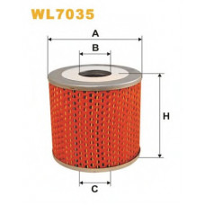 Фільтр масляний двигуна FORD TRANSIT OM515/WL7035 (вир-во WIX-FILTERS)