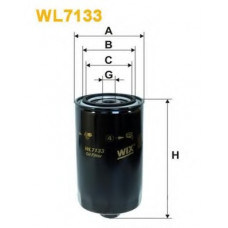 Фільтр масляний двигуна VW T4 WL7133/OP574 (вир-во WIX-FILTERS)