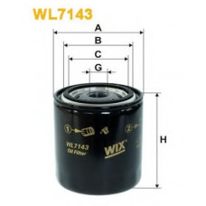 Фільтр масляний двигуна NISSAN WL7143/OP581 (вир-во WIX-FILTERS)