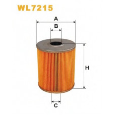 Фільтр масляний двигуна WL7215/OM652 (вир-во WIX-FILTERS)