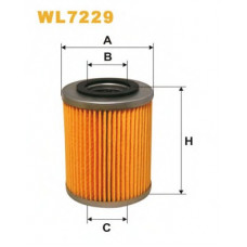 Фільтр масляний двигуна WL7229/OM523/2 (вир-во WIX-FILTERS)