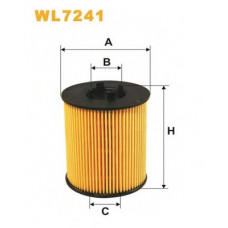 Фільтр масляний двигуна OPEL ASTRA WL7241/OE648/2 (вир-во WIX-FILTERS)
