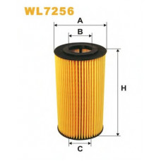Фільтр масляний двигуна BMW E34, E36 WL7256/OE649/1 (вир-во WIX-FILTERS)