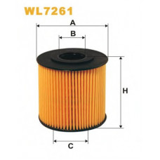 Фільтр масляний двигуна VOLVO WL7261/OE662 (вир-во WIX-FILTERS)
