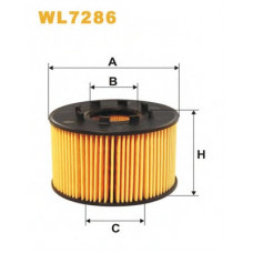 Фільтр масляний двигуна FORD TRANSIT WL7286/OE665/1 (вир-во WIX-FILTERS)