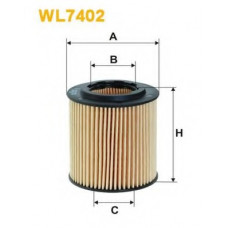 Фільтр масляний двигуна WL7402/OE648/5 (вир-во WIX-FILTERS)
