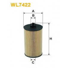 Фільтр масляний двигуна OPEL WL7422/OE648/6 (вир-во WIX-FILTERS)