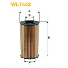 Фільтр масляний двигуна KIA CERATO, CEED, RIO III WL7442/OE674/2 (вир-во WIX-FILTERS)