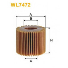 Фільтр масляний двигуна TOYOTA WL7472/OE685/2 (вир-во WIX-FILTERS)