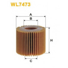 Фільтр масляний двигуна WL7473/OE685/3 (вир-во WIX-FILTERS)