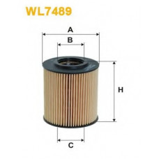 Фільтр масляний двигуна SEAT SKODA VOLKSWAGEN 1.2TDI (вир-во WIX-FILTERS)