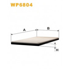 Фільтр салону OPEL CORSA K1002/WP6804 (вир-во WIX-FILTERS)