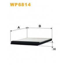 Фільтр салону WP6814/K1007 (вир-во WIX-FILTERS)