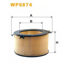 Фільтр салону VW T4 WP6874/K1037 (вир-во WIX-FILTERS)