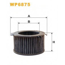 Фільтр салону WP6875/K1037A вугільний (вир-во WIX-FILTERS)