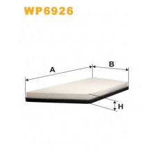 Фільтр салону PEUGEOT 206 WP6926/K1066 (вир-во WIX-FILTERS)
