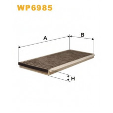 Фільтр салону WP6985/K1088A вугільний (вир-во WIX-FILTERS)