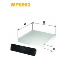 Фільтр салону NISSAN MICRA K1152/WP6990 (вир-во WIX-FILTERS)