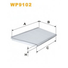 Фільтр салону K1106/WP9102 (вир-во WIX-FILTERS)