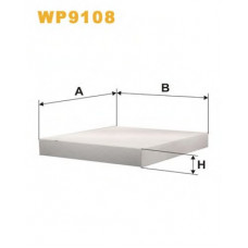 Фільтр салону HONDA CIVIC WP9108/K1087 (вир-во WIX-FILTERS)