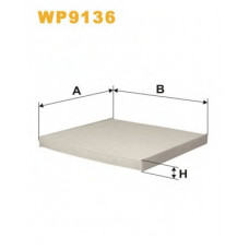 Фільтр салону WP9136/K1123 (вир-во WIX-FILTERS)