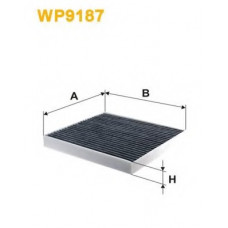 Фільтр салону MAZDA 6 WP9187/K1161A вугільний (вир-во WIX-FILTERS)
