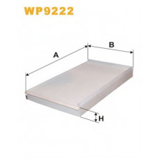 Фільтр салону WP9222/K1188 (вир-во WIX-FILTERS)