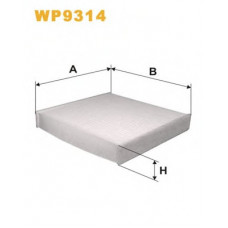 Фільтр салону WP9314/K1236 (вир-во WIX-FILTERS)