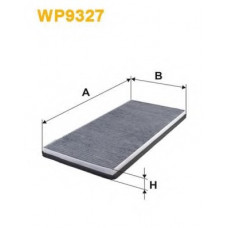 Фільтр салону WP9327/K1265A вугільний (вир-во WIX-FILTERS)