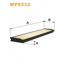 Фільтр салону MB E-KLASSE (124) 93-97 (2шт.) (вир-во WIX-FILTERS)