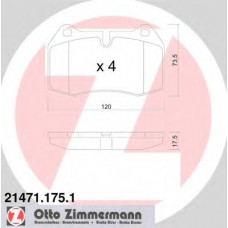 Колодки гальмівні (передні) BMW 7 (E38) 94-01/8 (E31) 90-99 (Brembo)