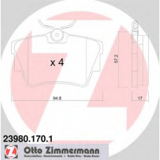 Колодки гальмівні (задні) Opel Vivaro/Renault Trafic/Nissan Primastar 01- (Lucas-Girling)