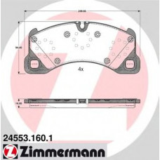 Колодки гальмівні (передні) Porsche Cayenne 07-/VW Touareg 02- (Brembo)