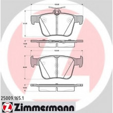 Колодки гальмівні (задні) VW Golf/Passat/Tiguan/Touran 1.0-2.0 TDI 12- (Ate)